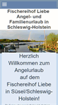 Mobile Screenshot of fischereihof-liebe.de